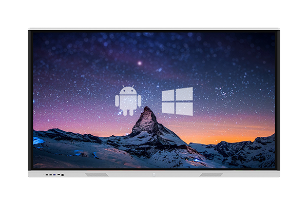 interactive flat panel display with android and window os